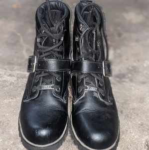 Black Motorcycle Boots Bilt